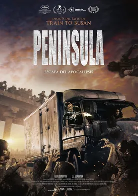 Poster Estación zombie 2: península