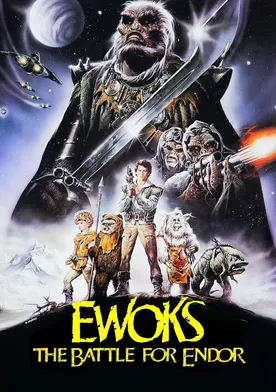 Poster de Ewoks: la batalla por Endor