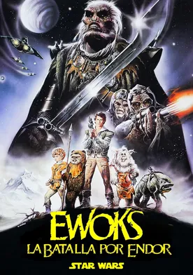 Poster Ewoks: la batalla por Endor