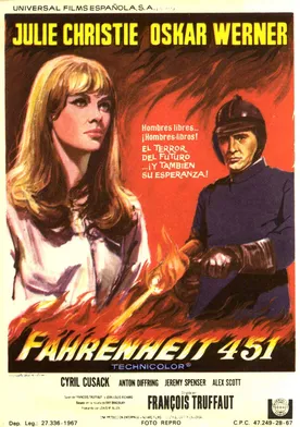 Poster Fahrenheit 451