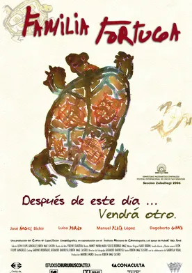 Poster Familia tortuga