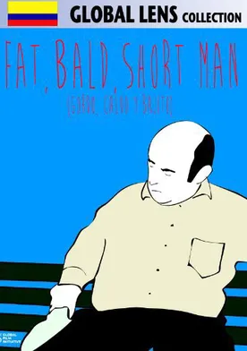 Poster Fat, Bald, Short Man