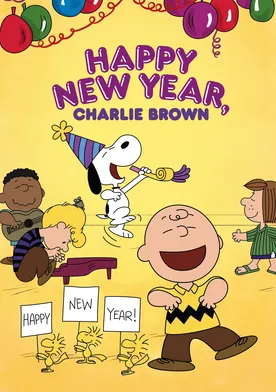 Poster Felíz año nuevo, Charlie Brown!