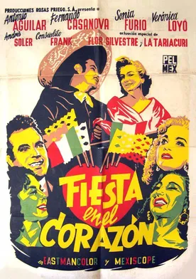 Poster Fiesta en el corazón