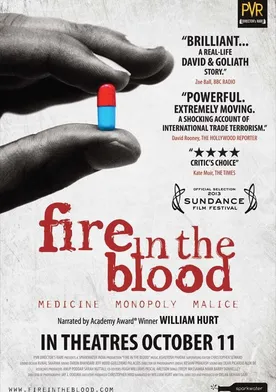 Poster Fire in the Blood