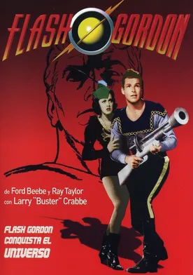 Poster Flash Gordon conquista el Universo