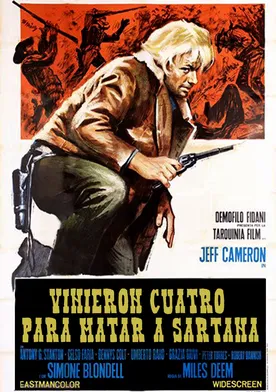 Poster Four Came to Kill Sartana