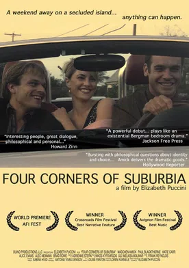 Poster Four Corners of Suburbia