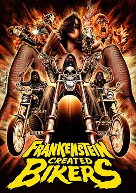 Poster Frankenstein Created Bikers