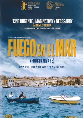 Poster Fuocoammare: fuego en el mar