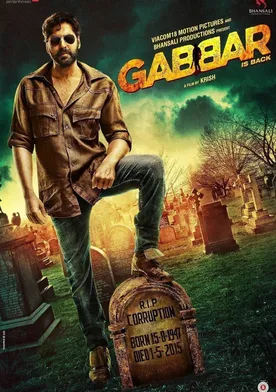 Poster Gabbar is Back