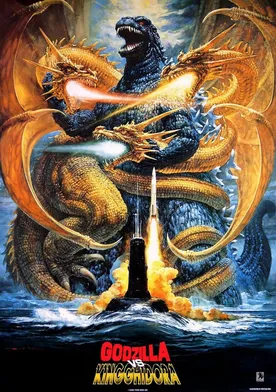 Poster Godzilla contra King Ghidorah