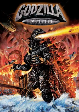 Poster Godzilla vs. el calamar gigante