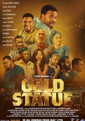 Poster Gold Statue