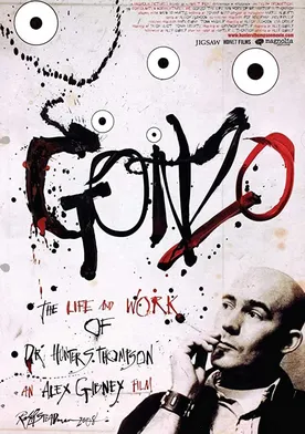 Poster Gonzo: Vida y hazañas del Dr. Hunter S. Thompson