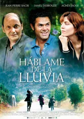 Poster Hablame de la lluvia