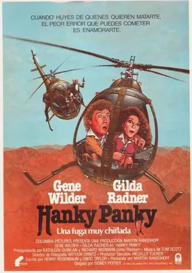 Poster de Hanky Panky, fuga para dos