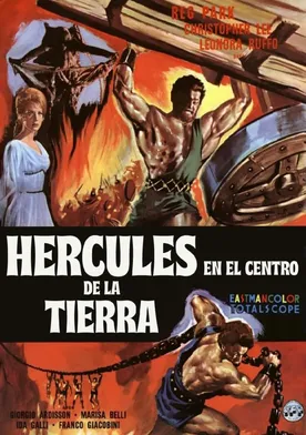 Poster Hércules al centro de la tierra