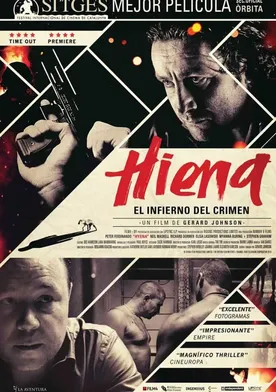 Poster Hiena. El infierno del crimen