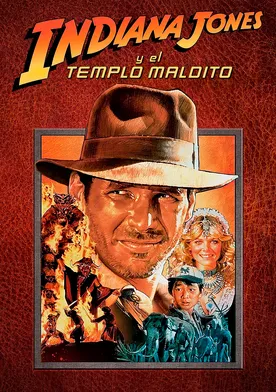 Poster Indiana Jones y el templo de la perdición