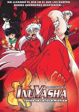 Poster Inuyasha: Fuego en la isla mística