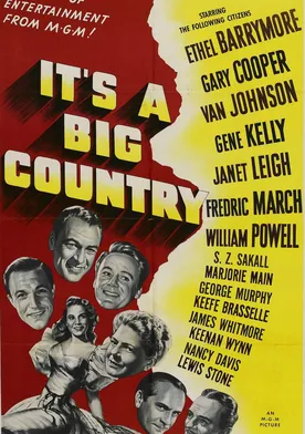 Poster It's a Big Country: An American Anthology