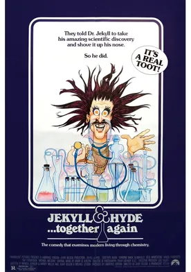 Poster Jekyll y Hyde... hasta que la risa los separe