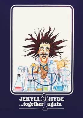 Poster de Jekyll y Hyde... hasta que la risa los separe