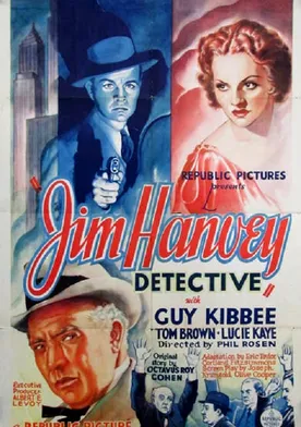 Poster Jim Hanvey, Detective