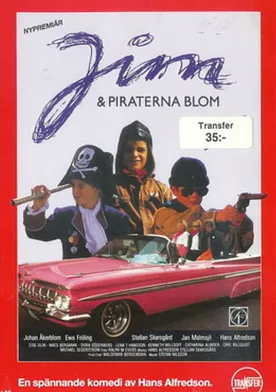 Poster Jim & piraterna Blom