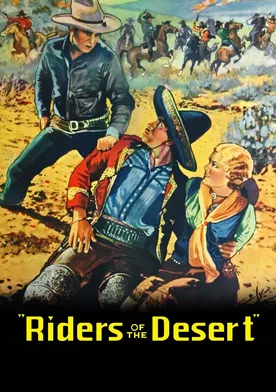 Poster Jinetes del desierto