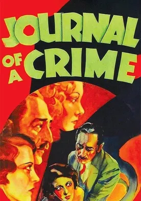 Poster Journal of a Crime