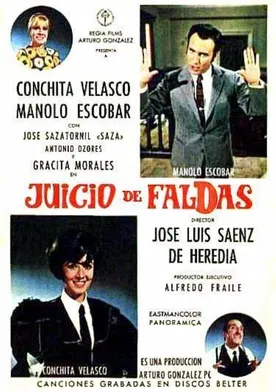 Poster Juicio de faldas