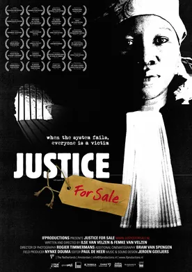 Poster Justice for Sale