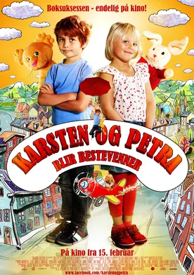 Poster Karsten og Petra blir bestevenner