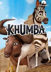 Poster Khumba, la cebra sin rayas