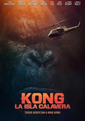 Poster Kong. La Isla Calavera