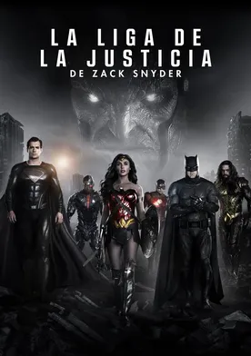 Poster La Liga de la Justicia de Zack Snyder