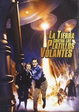 Poster La Tierra contra los platillos volantes