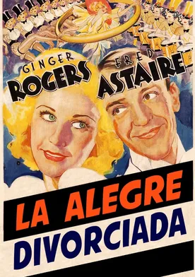 Poster de La alegre divorciada