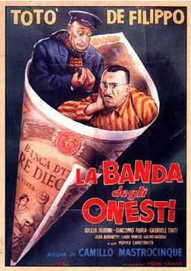 Poster La banda degli onesti