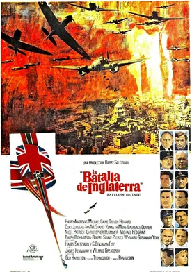 Poster La batalla de Inglaterra