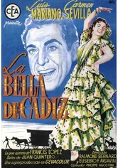 Poster La bella de Cádiz