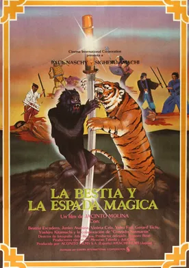 Poster La bestia y la espada mágica