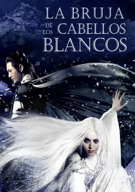 Poster La bruja de los cabellos blancos