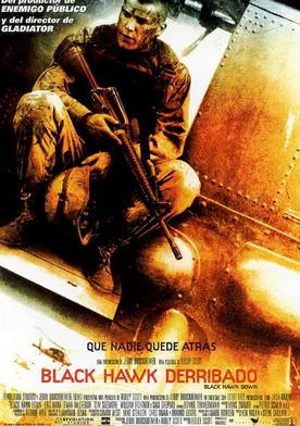 Poster La caída del halcón negro