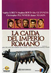 Poster La caída del imperio romano