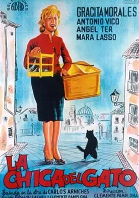 Poster La chica del gato