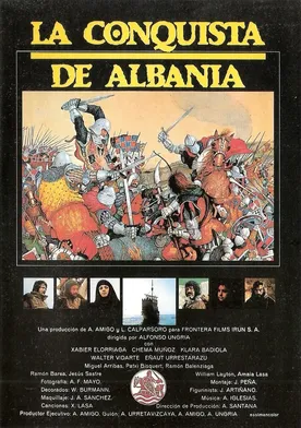 Poster La conquista de Albania