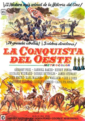 Poster La conquista del oeste